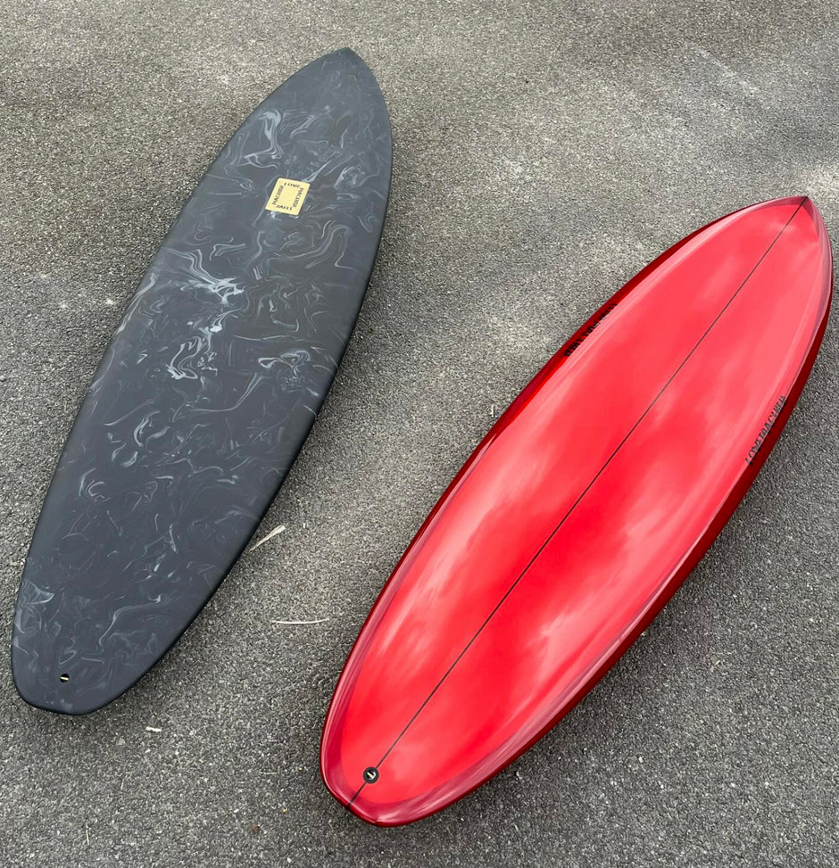 Midlength surfboard